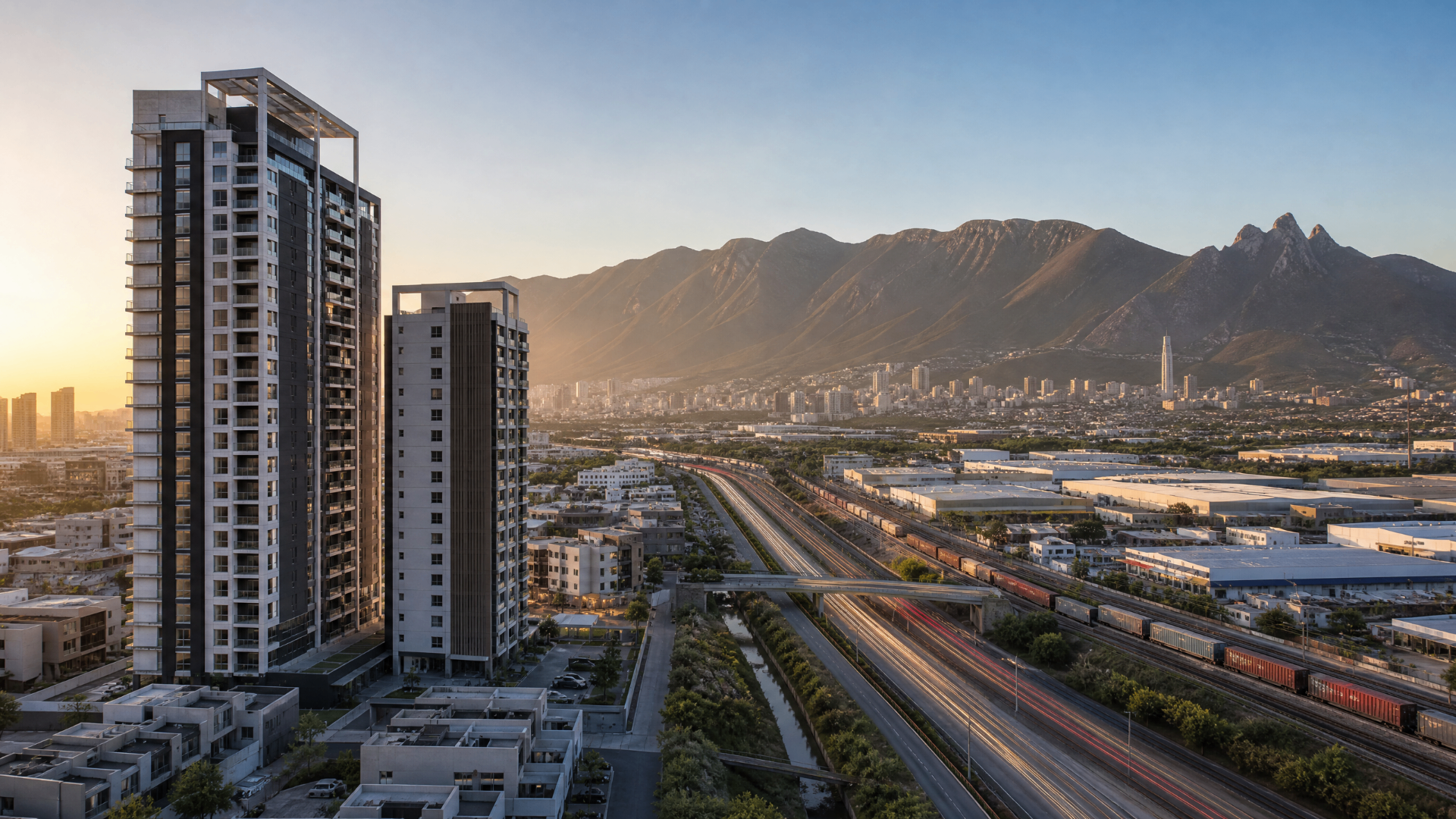 Vivienda vertical e infraestructura industrial en Monterrey impulsadas por nearshoring